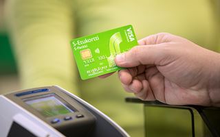 S-Etukortti Visa maksuvälineenä kassalla