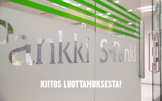 S-Pankilla finanssialan arvostetuin brändi 2021.