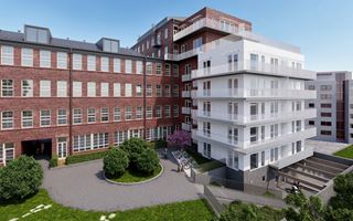 I november färdigställs 80 unika hyresbostäder på ett lugnt område nära Tölöviken i Helsingfors.